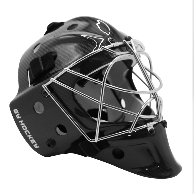 Casco protector de portero de hockey sobre hielo con cabeza aprobada por CE