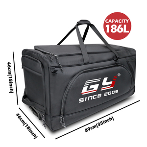 Bolsa de equipo de hockey sobre hielo grande personalizado con ruedas
