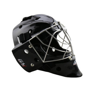 Casco protector de portero de hockey sobre hielo con cabeza de acero
