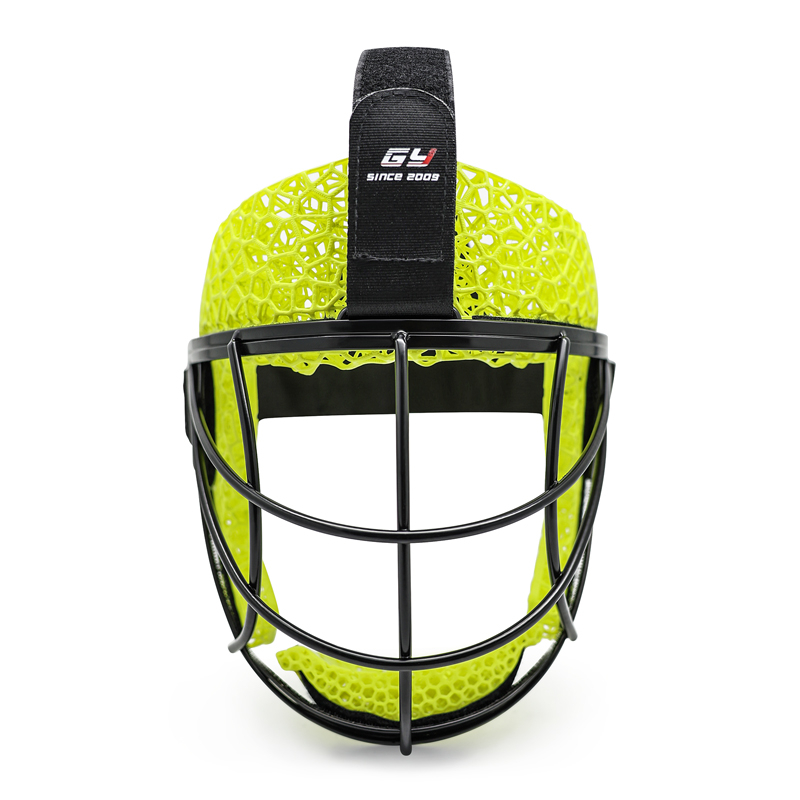 Máscara de esquina defensiva de hockey de hockey de metal de espuma impresa 3D personalizada