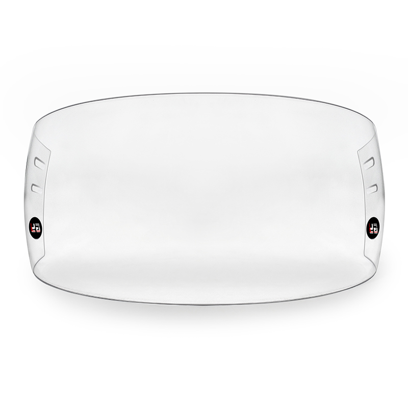 Visera de hockey sobre hielo de alta definición, antivaho, resistente a los arañazos