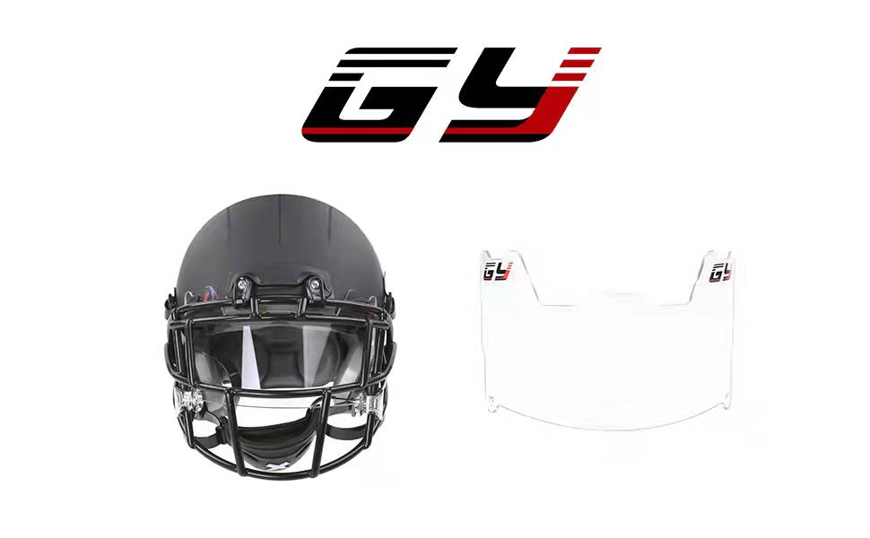 Visera para casco de fútbol americano GY-FV007