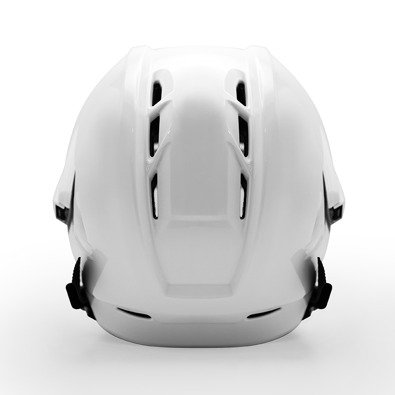 Casco de hockey sobre hielo profesional para adultos personalizado con jaula