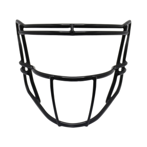 Mascarilla de casco de fútbol americano de hierro negro