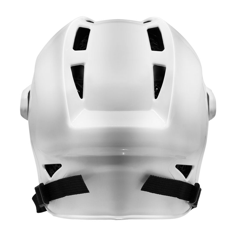 Casco de hockey sobre hielo con protección para la cabeza ajustable mediano