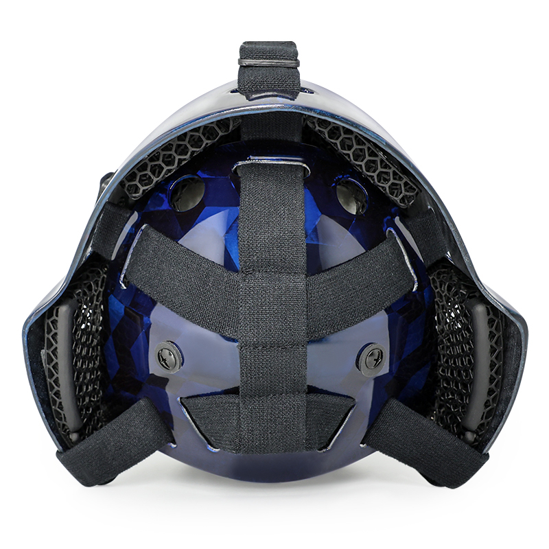 Casco de portero de hockey de hielo de hicaje de hielo de adultos con línea de hielo personalizada para adultos