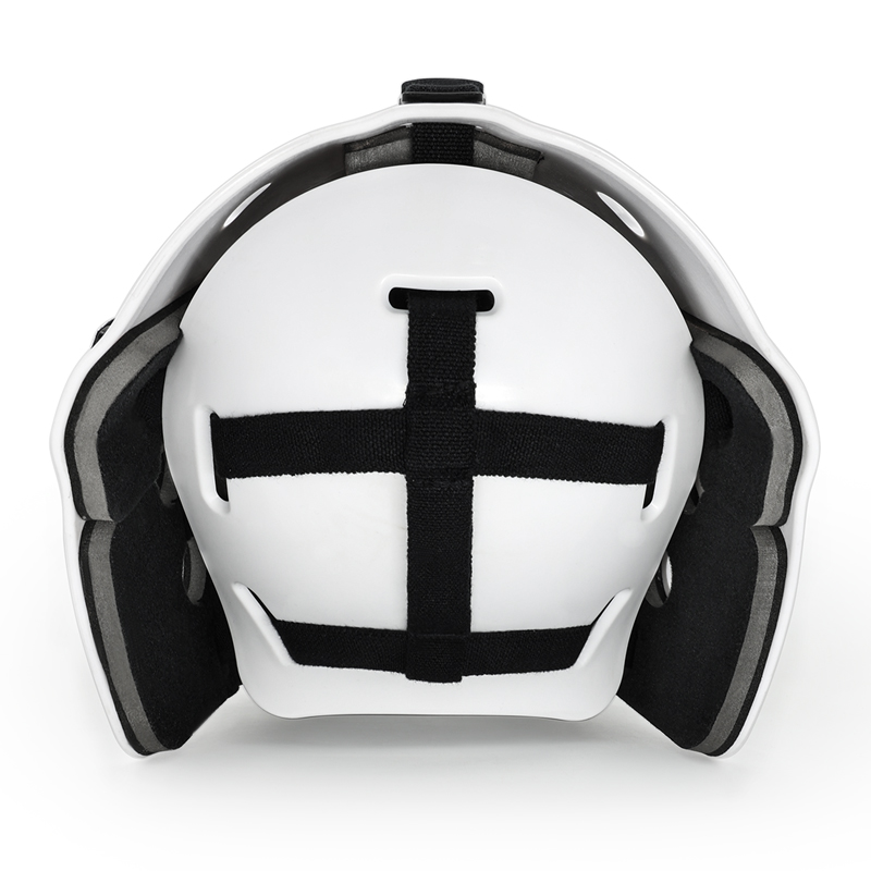 Casco de portero de hockey sobre césped juvenil de protección de alto impacto