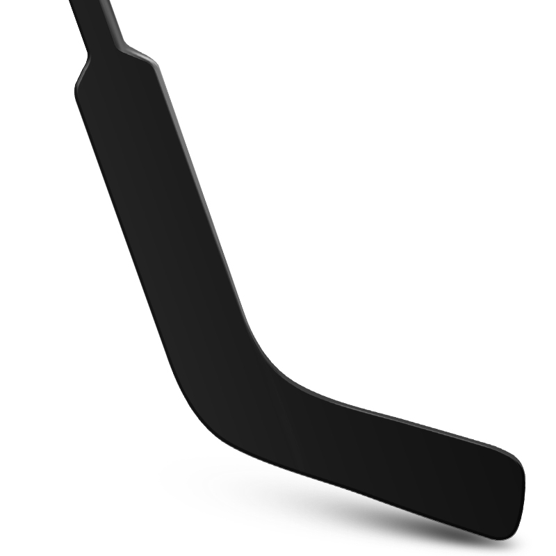 Fibra de vidrio mini portero de hockey sobre hielo jóvenes