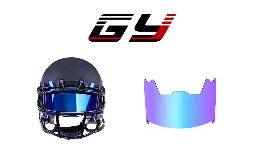 Visera de casco de fútbol americano GY-FV007