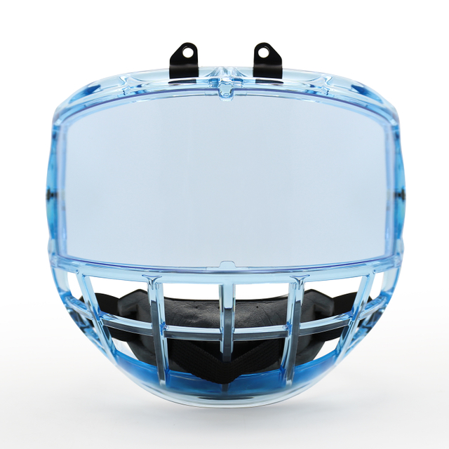 Jaula de hockey sobre hielo junior azul XS para casco de hockey sobre hielo