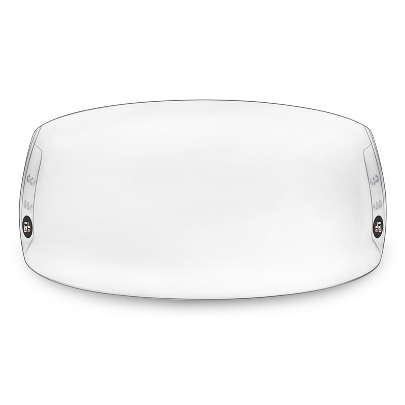 Visera profesional de hockey sobre hielo HD transparente, antiarañazos, sin niebla