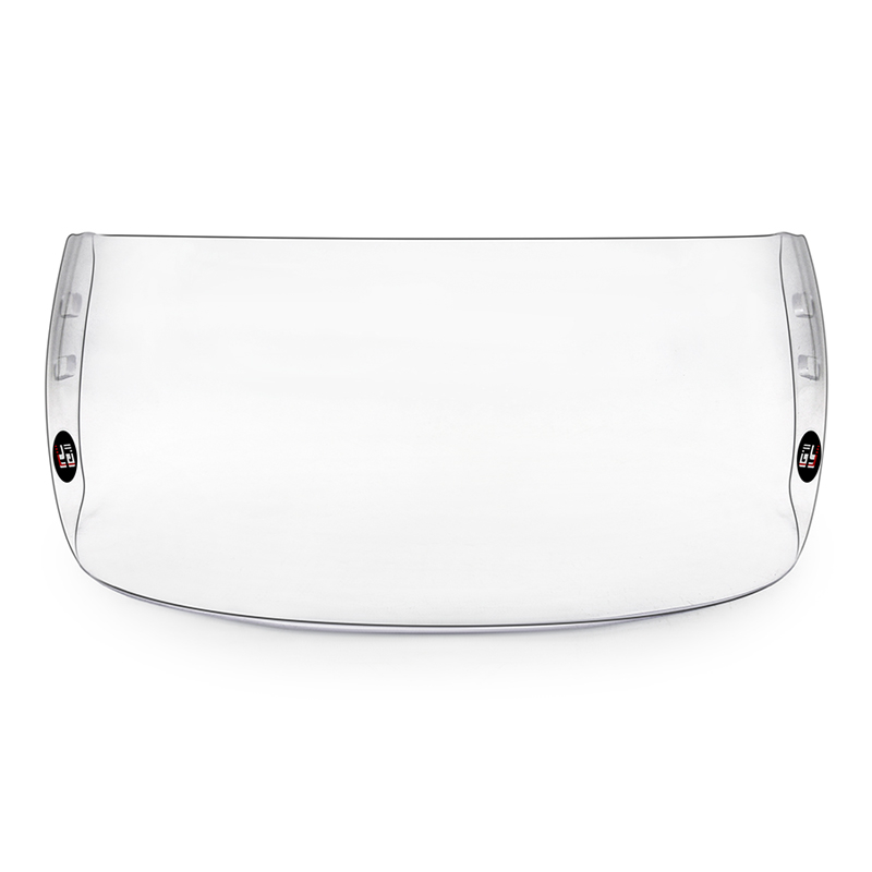 Visera de hockey sobre hielo HD con protección antivaho y resistente a los arañazos