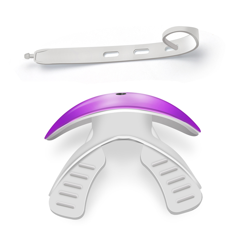 Púrpura Protector de dientes personalizado Protector bucal de fútbol americano