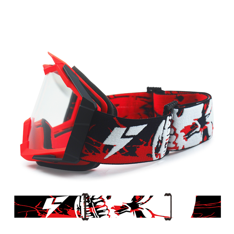 Gafas de motocross antivaho transparentes compatibles
