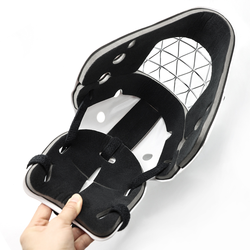 Casco de portero Ringette ligero y duradero con ajuste cómodo