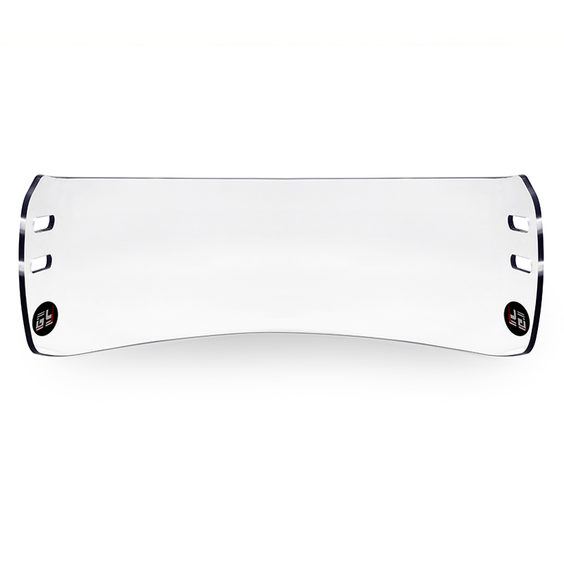 Visera de hockey sobre hielo HD con protección antivaho y resistente a los arañazos