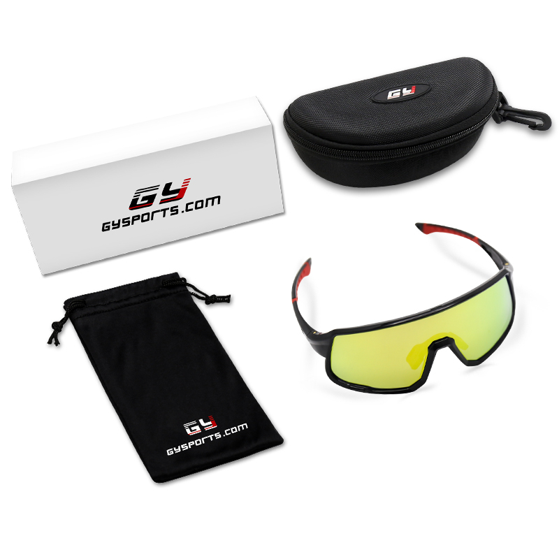 Protección UV Lentes cambiables a prueba de viento Gafas de ciclismo