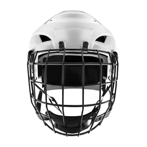 Casco de hockey sobre hielo con protección para la cabeza ajustable mediano